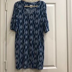 Nic + Zoe Linen blend dress